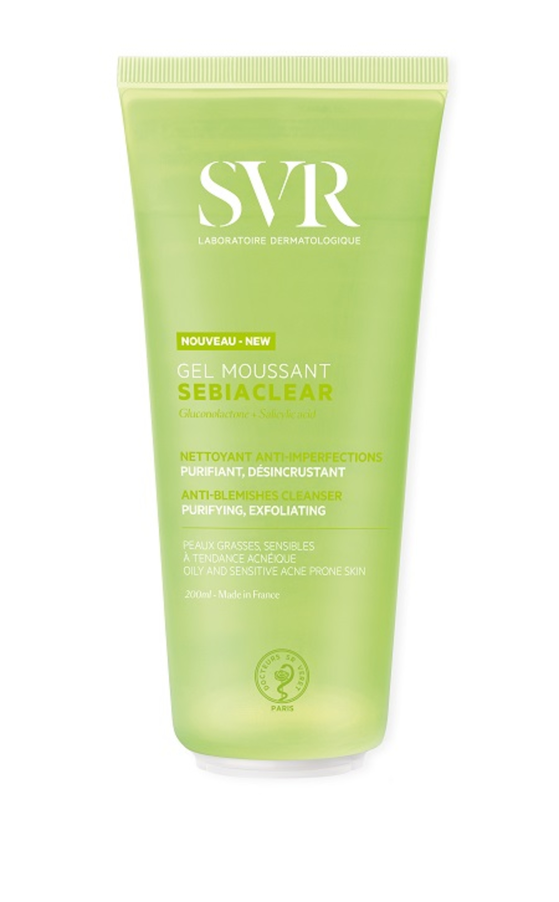 SEBIACLEAR GEL MOUSSANT 200ML