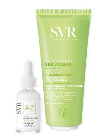 SEBIACLEAR SET AMPOULE+CR LAV