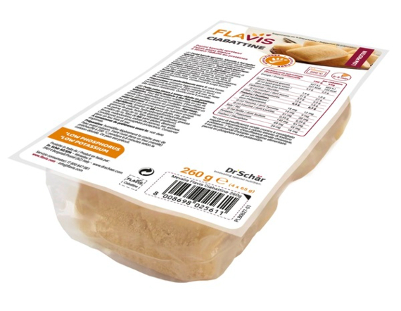 FLAVIS CIABATTINE 4X65G