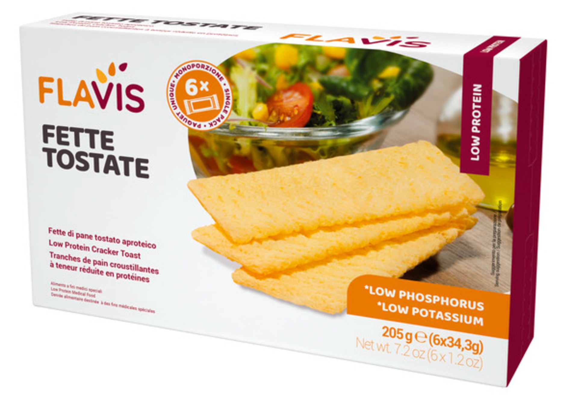 FLAVIS FETTE TOSTATE 205G