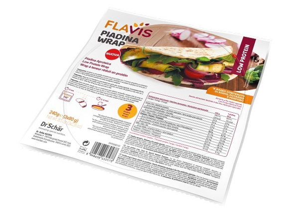 FLAVIS PIADINA WRAP 3X80G