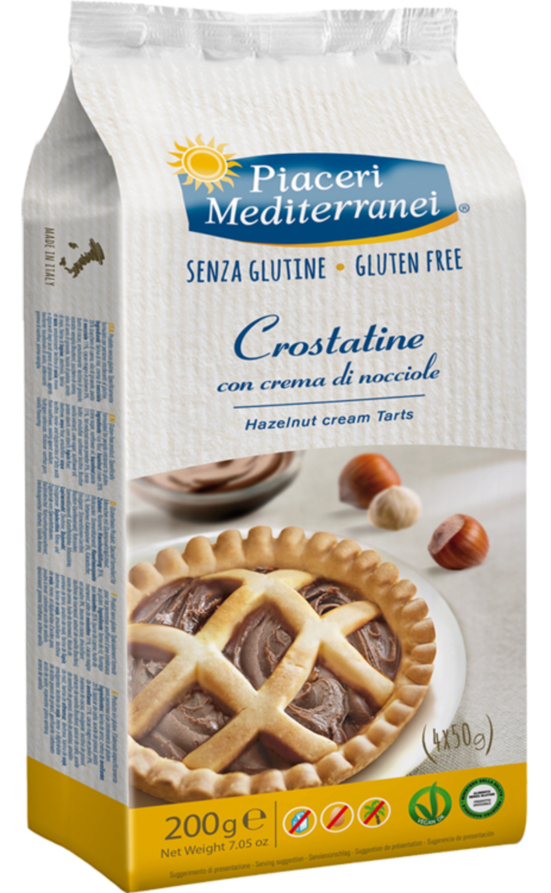 PIACERI MEDIT CROST NOCC 4X50G