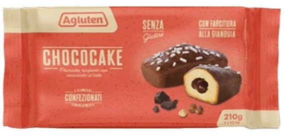 AGLUTEN CHOCOCAKE 4PZ 52,5G