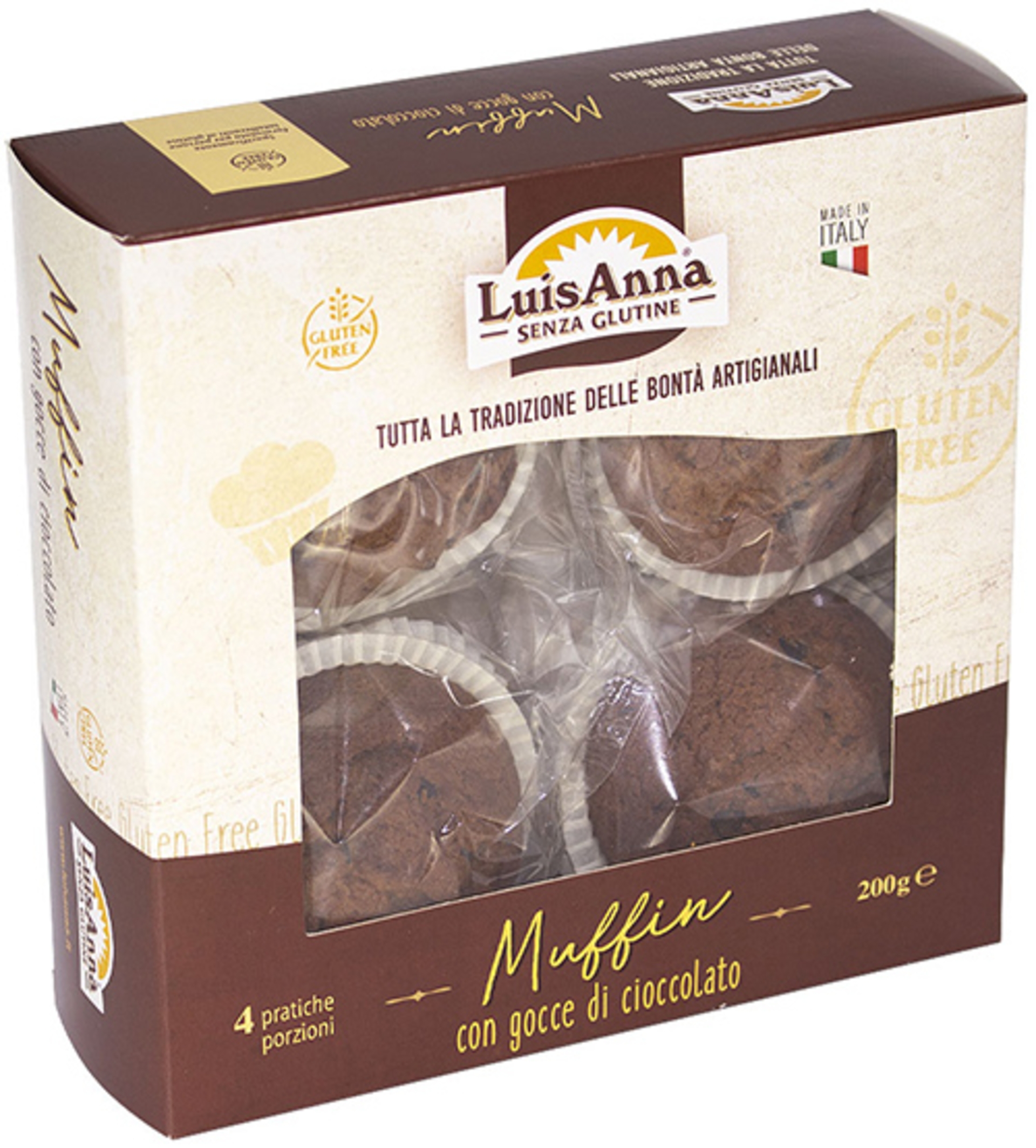 MUFFIN CIOCCOLATO 4X50G