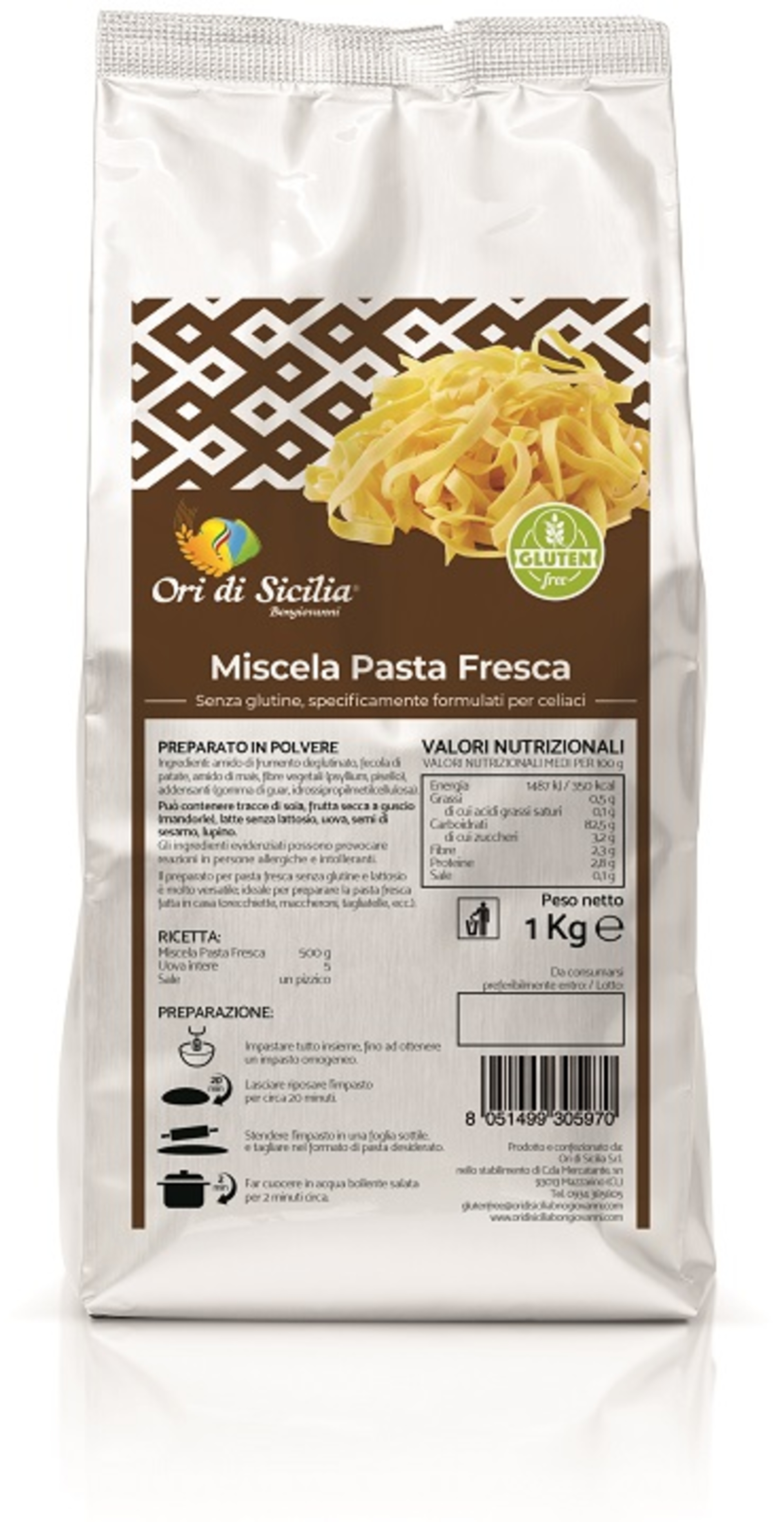 ORI DI SICILIA MIX ORO PAS FRE