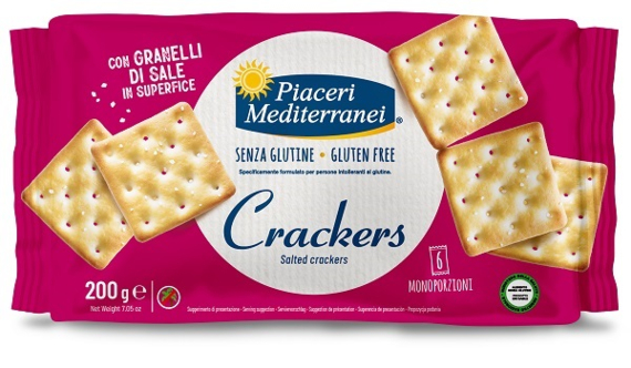 PIACERI MEDIT CRACKERS 200G