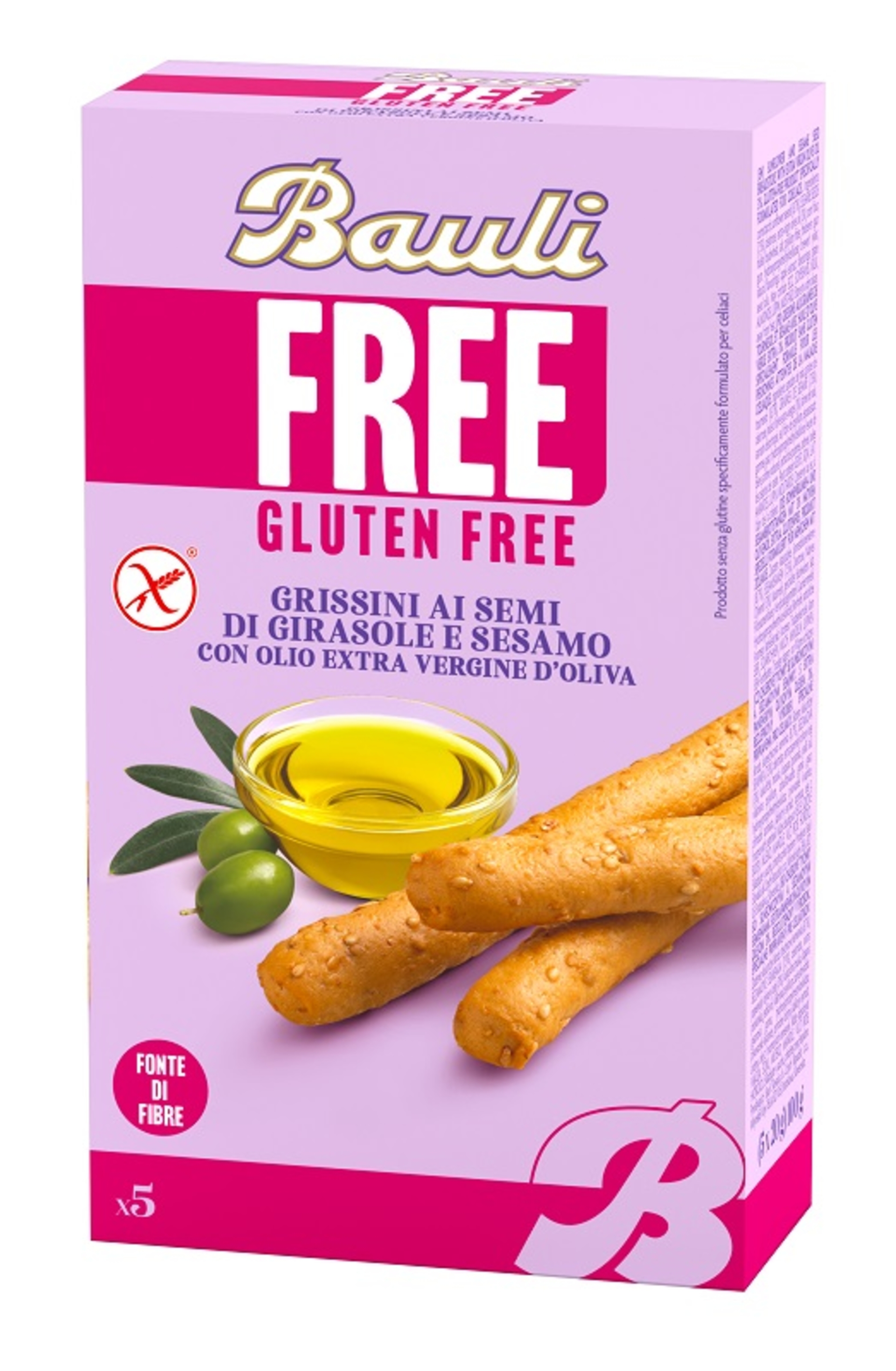 BAULI FREE GRISSINI SEMI GIRAS