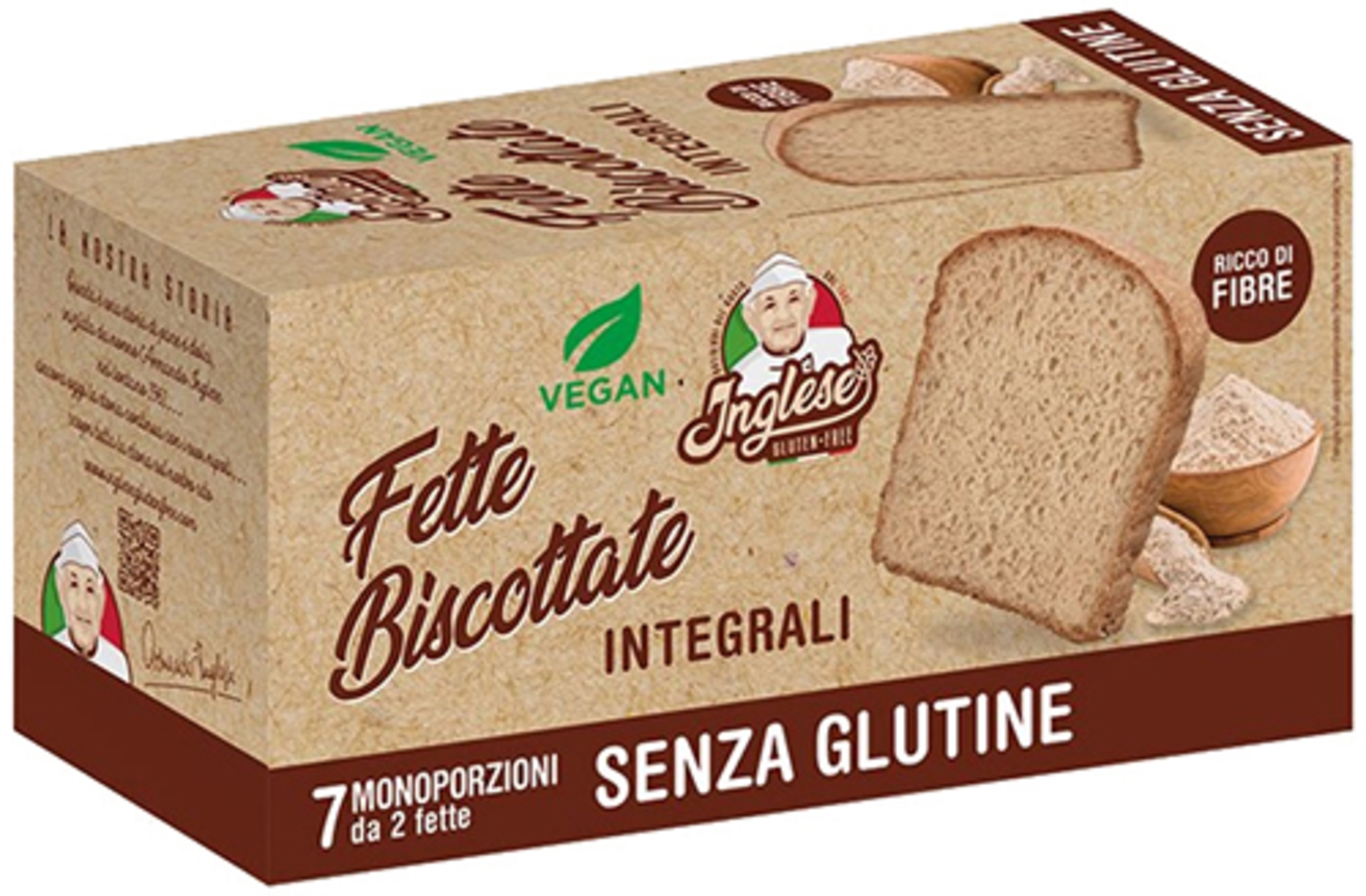INGLESE FETTE INTEGRALI 200G