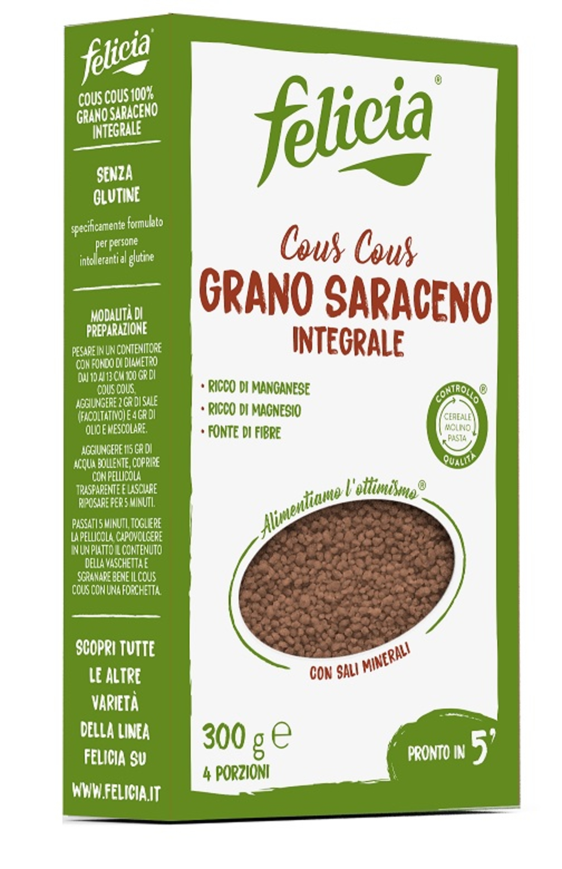 FELICIA COUS COUS GRANO SARACE